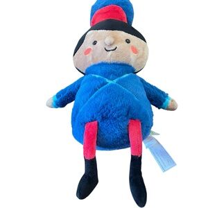 Wondershop Blue and Red Plush Toy Soldier girl 16 inches